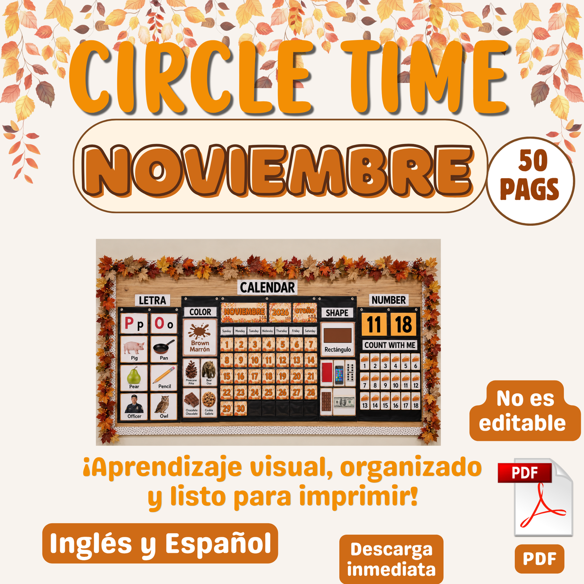 Circle Time de Noviembre