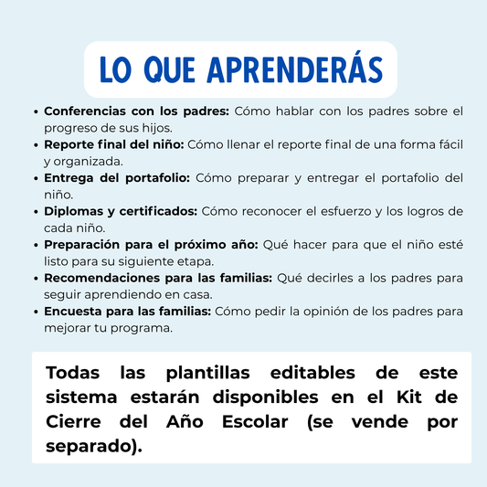 Clase 1- Cierre del año Escolar (Grabacion)