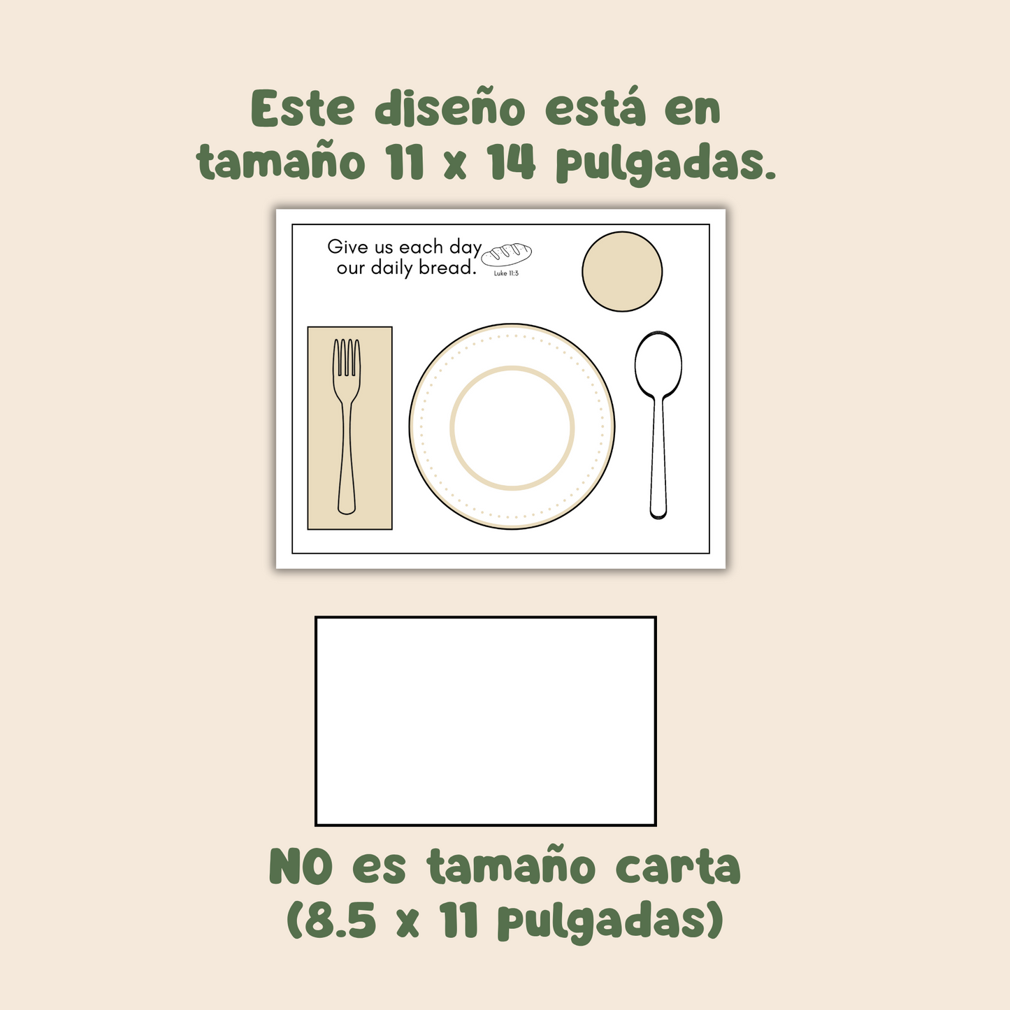 Diseño de Manteles para descargar, imprimir y plastificar. Como poner la mesa (Edicativo) bilingüe