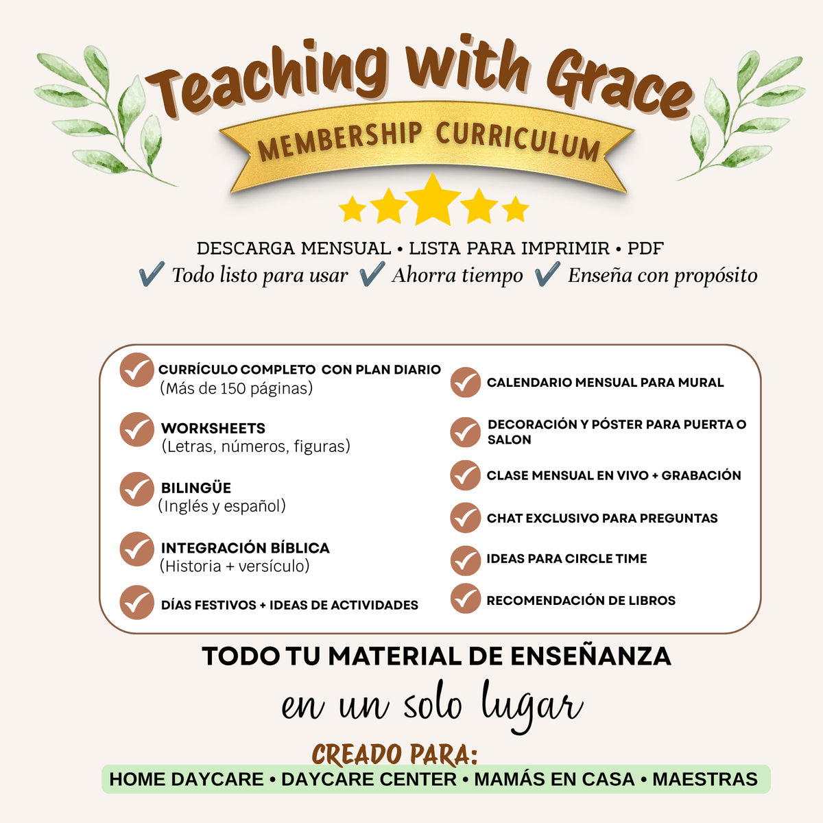 Membership Curriculum