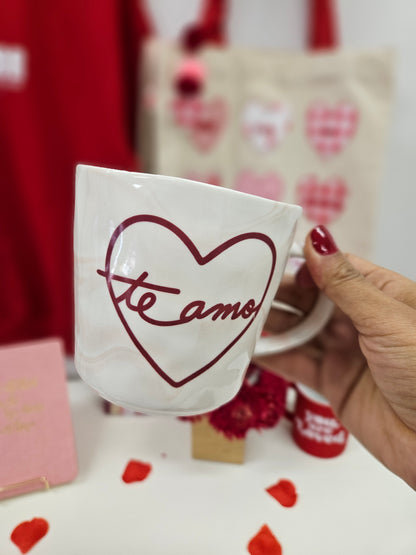 Taza "Te amo" mug cerámica