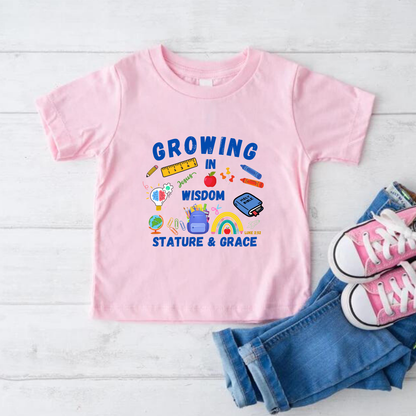 T-SHIRT "GROWING IN WIDSON" for kids- back to school