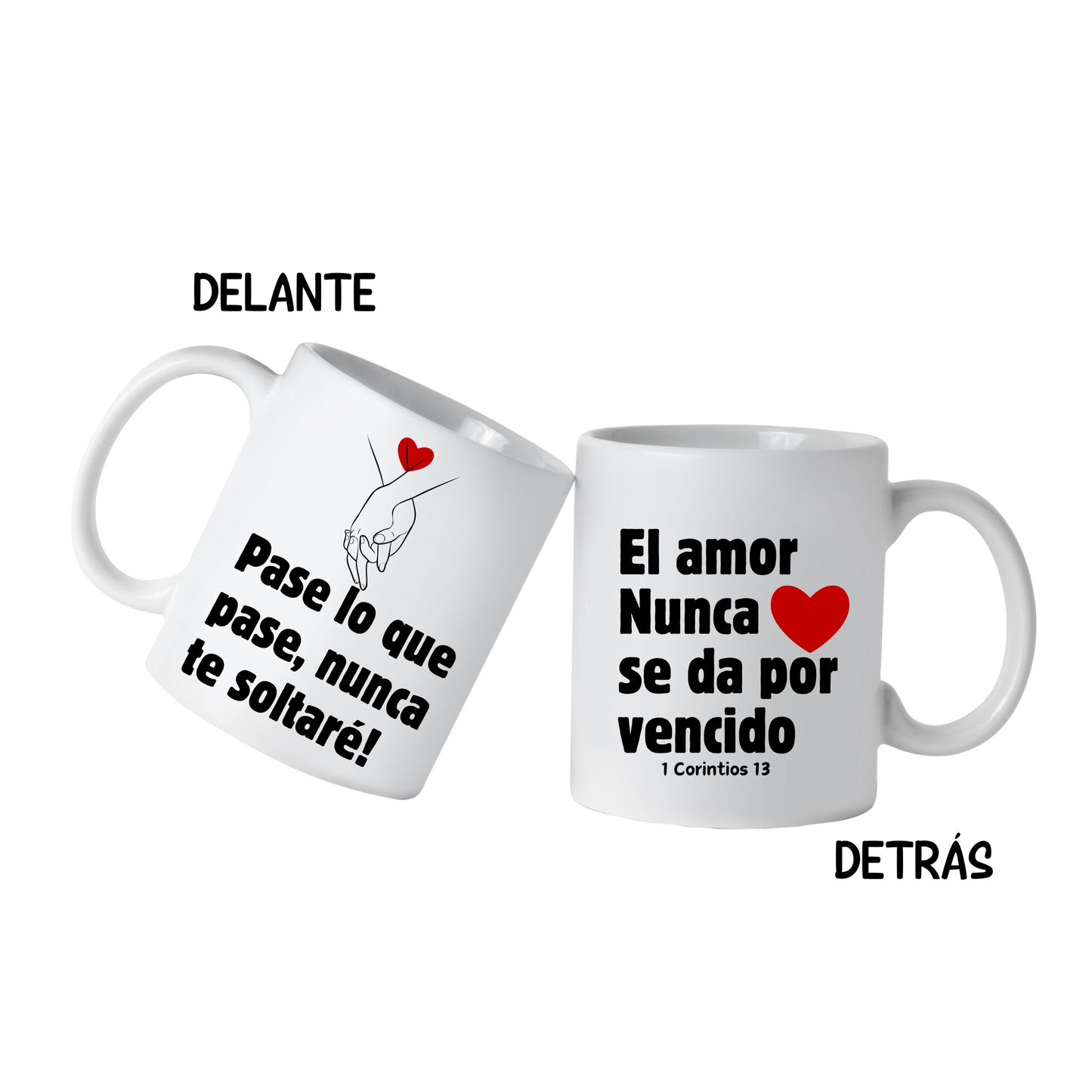 Gift Set, Sweater + Taza "El amor" 1 Corintios 13
