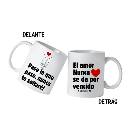 Gift Set, Sweater + Taza "El amor" 1 Corintios 13