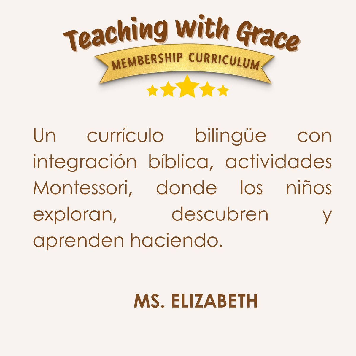 Membership Curriculum