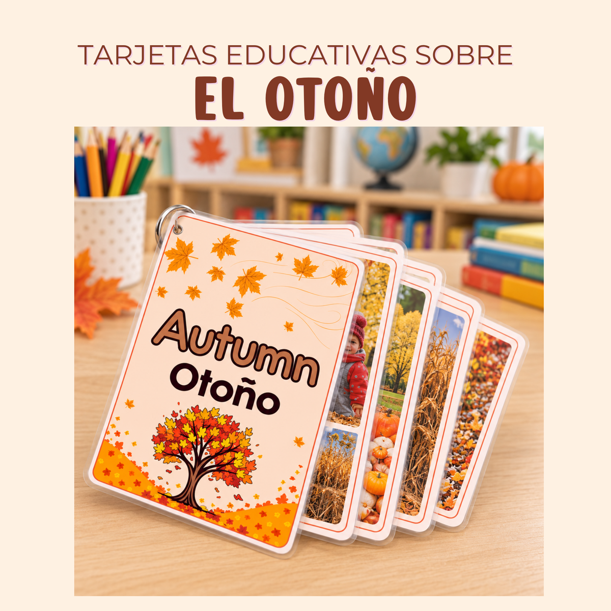 Tarjeta Educativa sobre el Otoño ( PDF)