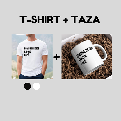 GIFT BOX: T-SHIRT + TAZA PARA HOMBRES