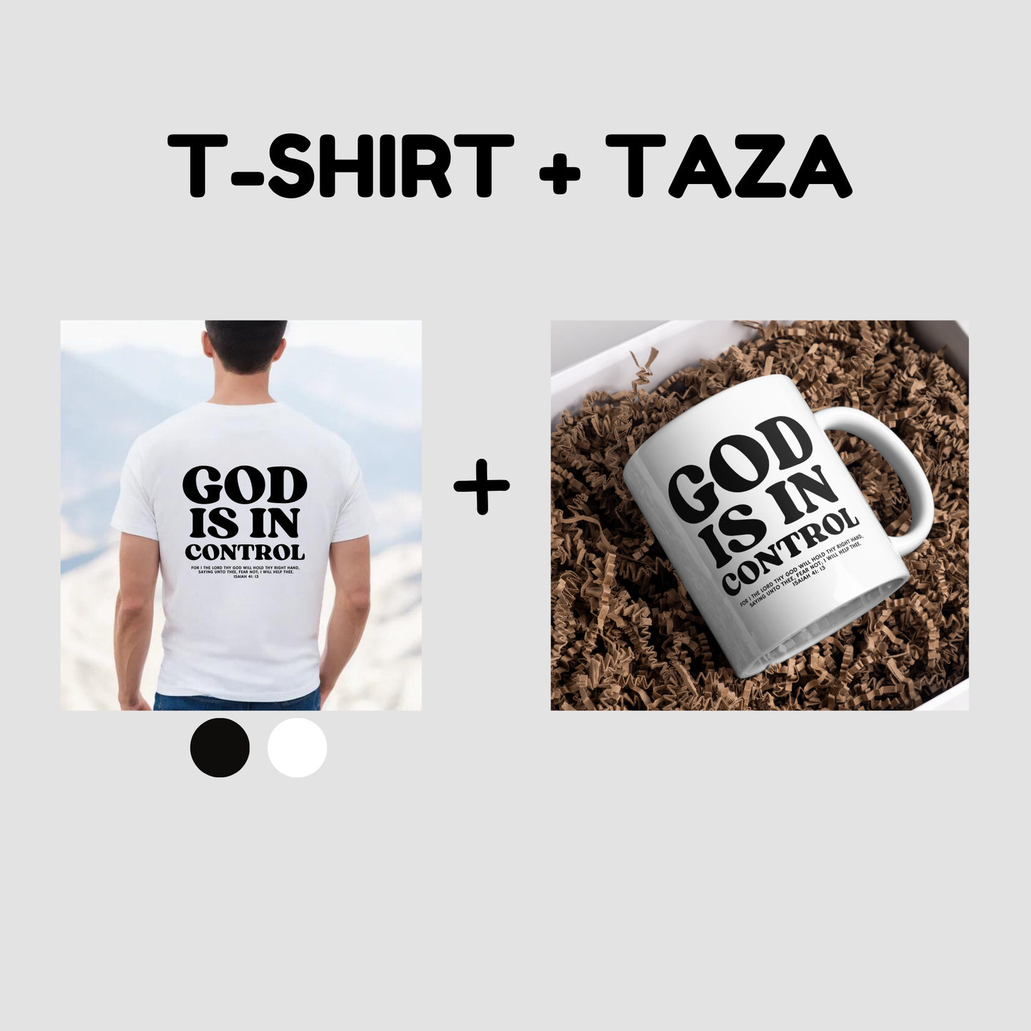 GIFT BOX: T-SHIRT + TAZA PARA HOMBRES