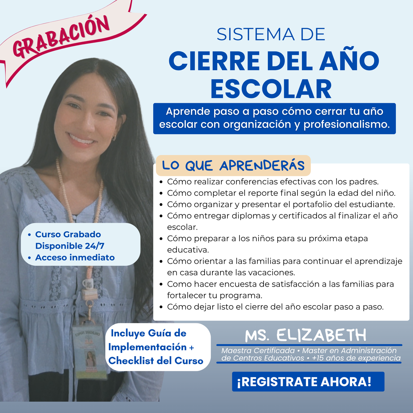 Clase 1- Cierre del año Escolar (Grabacion)