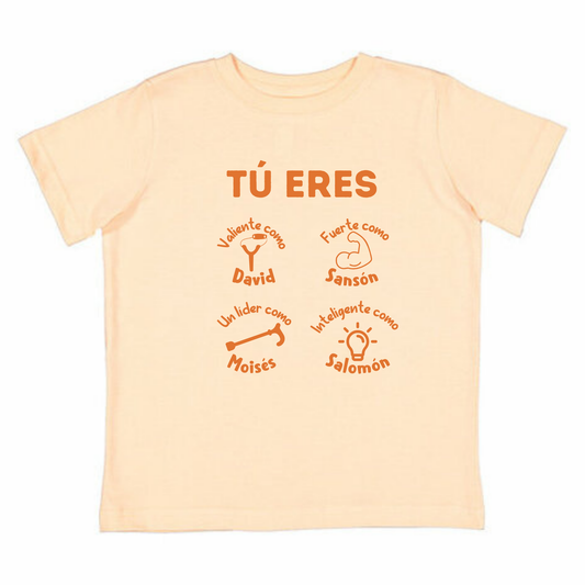 T-shirt "Tu eres" para niños/ for kids