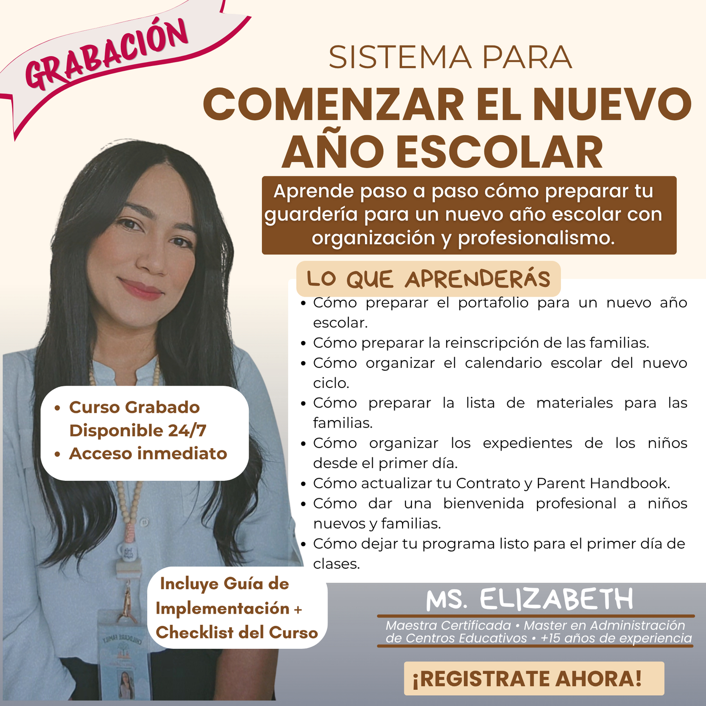 Clase 2- Sistema para Inicio de Año Escolar