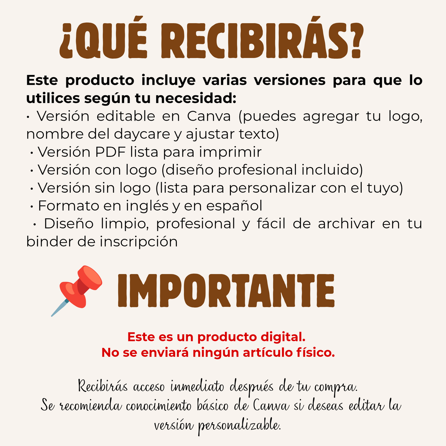 Consentimiento para fotos/14 págs/ editable en canva/6 estilos diseños/inglés y español /con logo y sin logo.