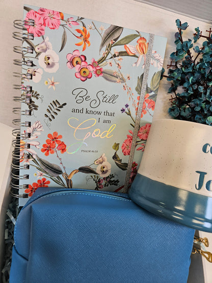 Giftbox "Libreta +taza grande +bolsa de cosméticos para personalizar"