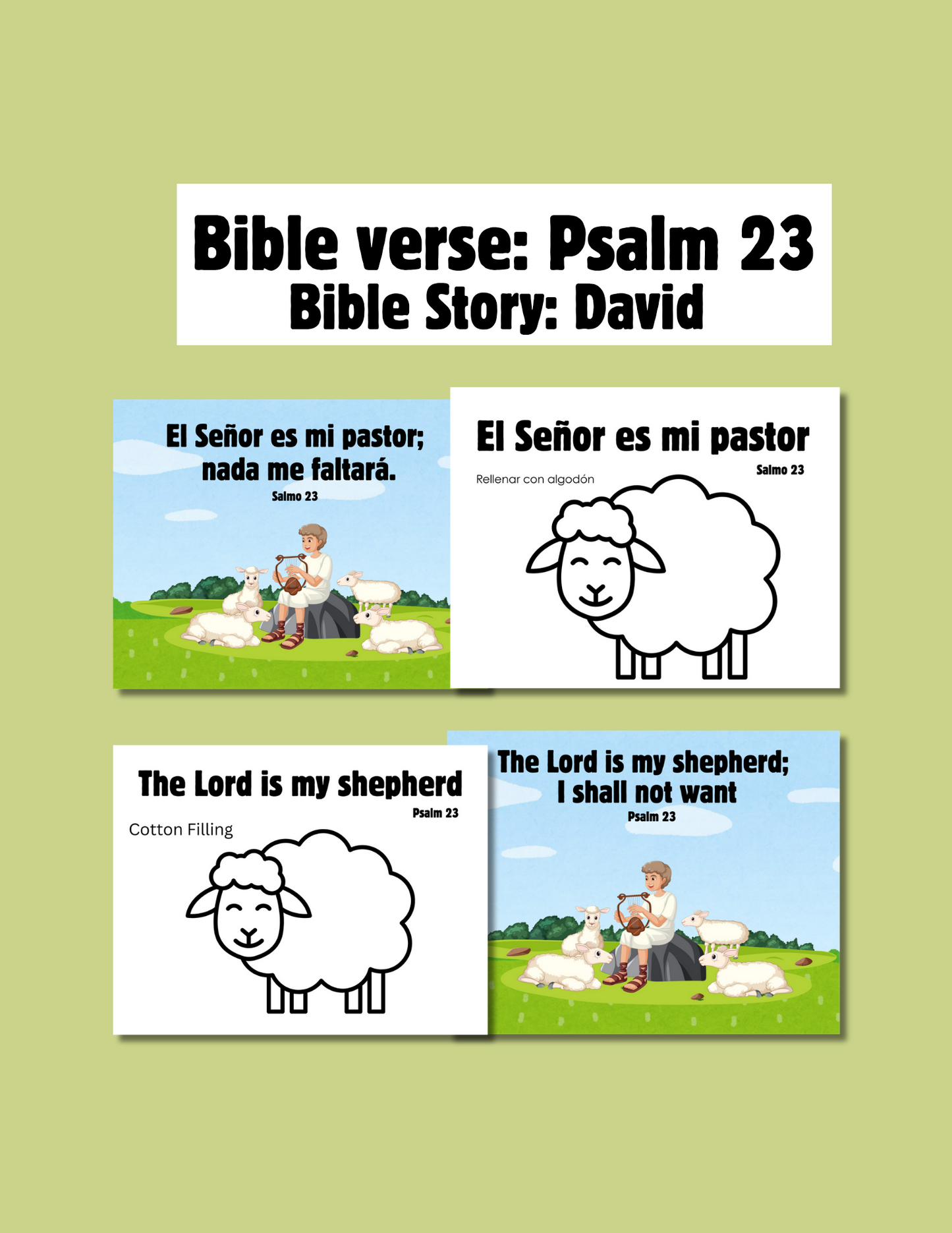 Apple Theme🍎| Hojas de actividades, Versículo Bíblico y Vocabulario Inglés/ Español. (Cristiano/ bilingüe) Imprimibles- Descarga automática