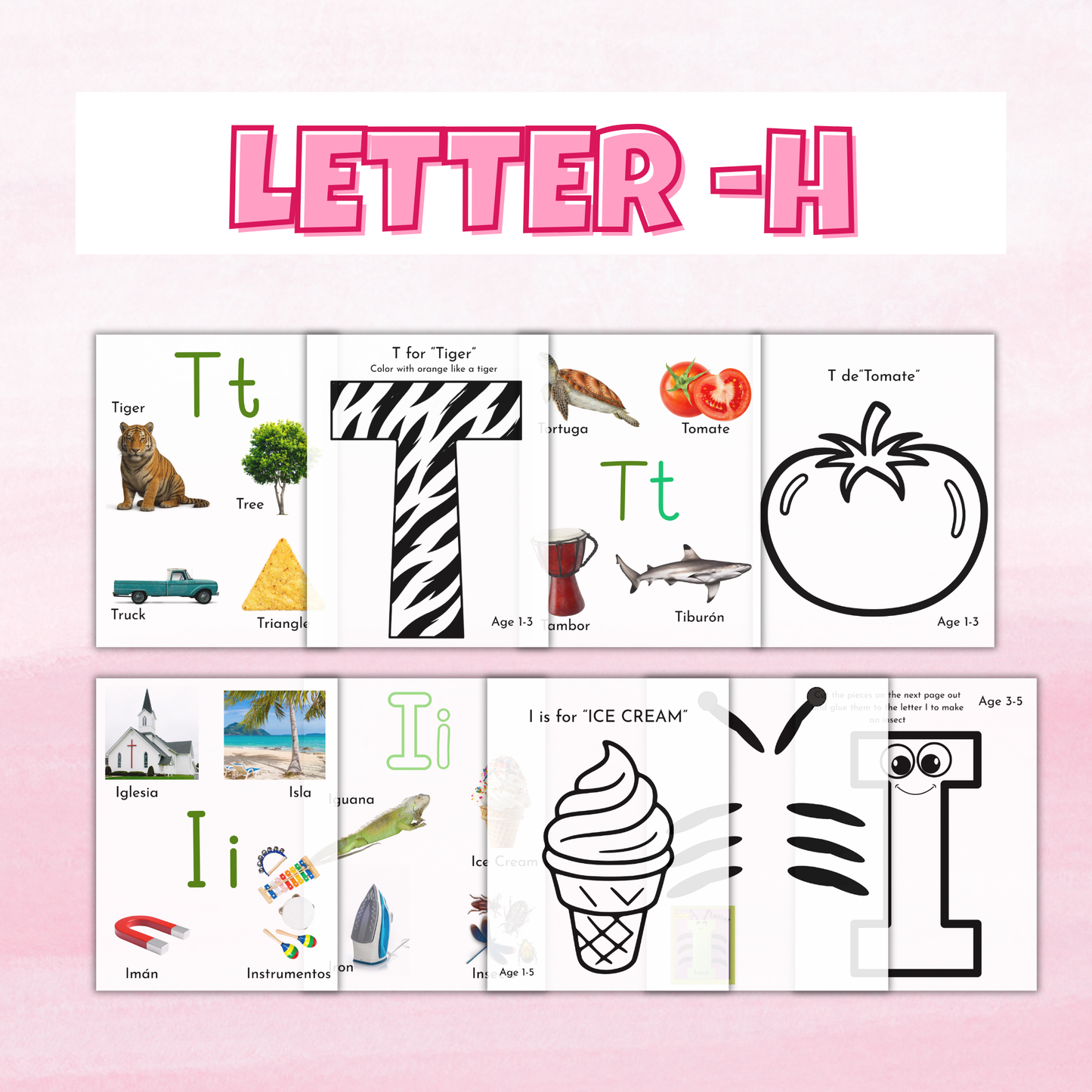 March Theme (Activity Pack)Preschool Worksheets imprimibles Descarga inmediata PDF