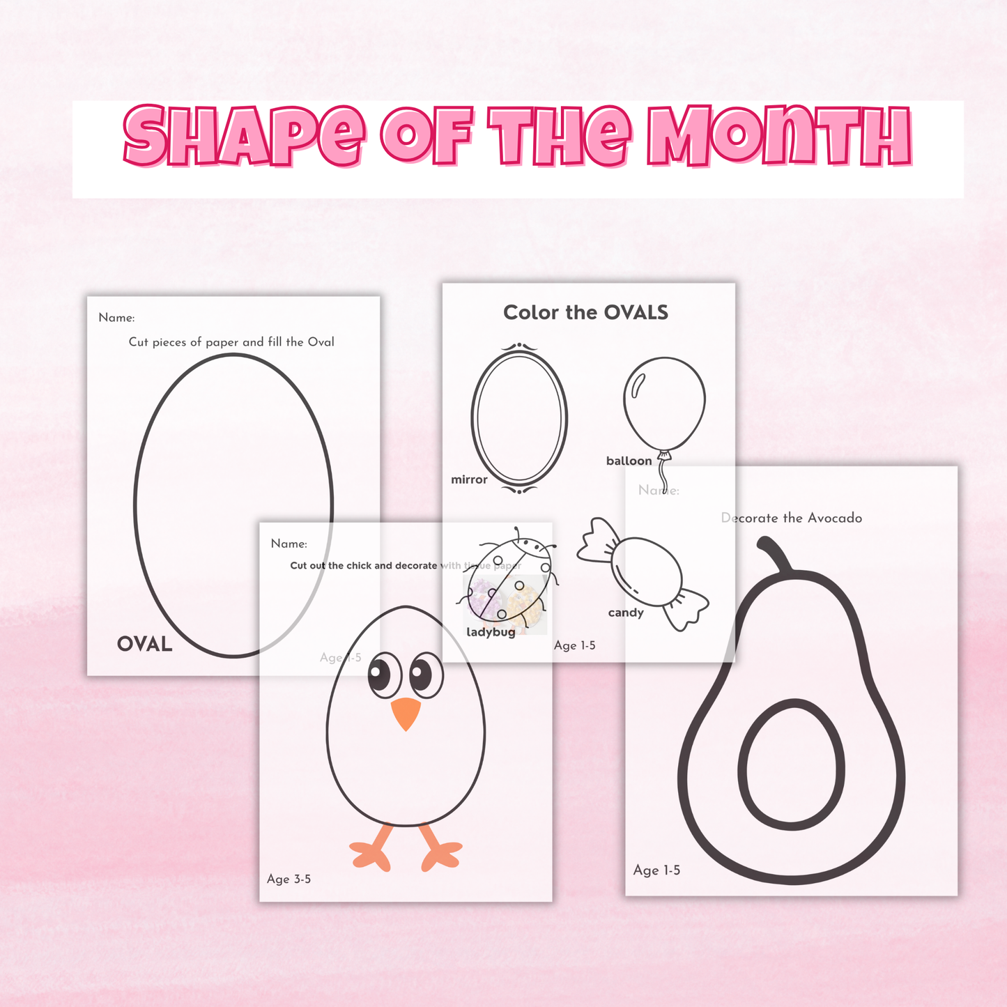 March Theme (Activity Pack)Preschool Worksheets imprimibles Descarga inmediata PDF
